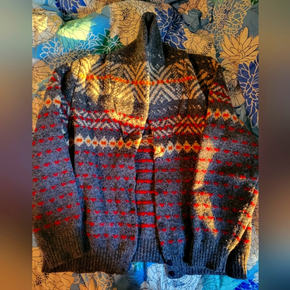 Vintage wool cardigan